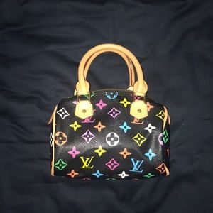 LOUIS VUITTON Vintage Monogram Mini Sac HL Speedy